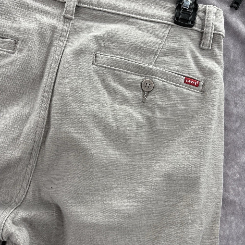 Levis XX Chino Pants Mens 32x30 Gray Standard Taper Warm - Picture 5 of 9